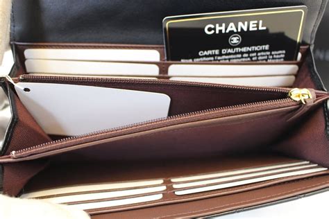 chanel wallet leather